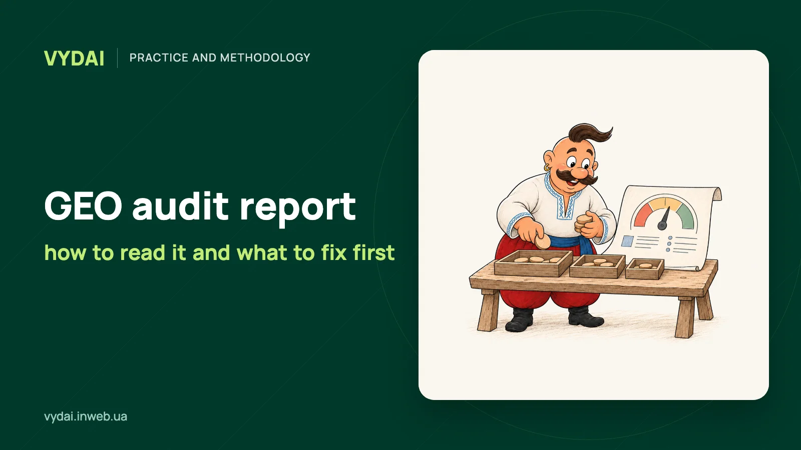 Kozak sorts GEO audit report tasks into priority trays
