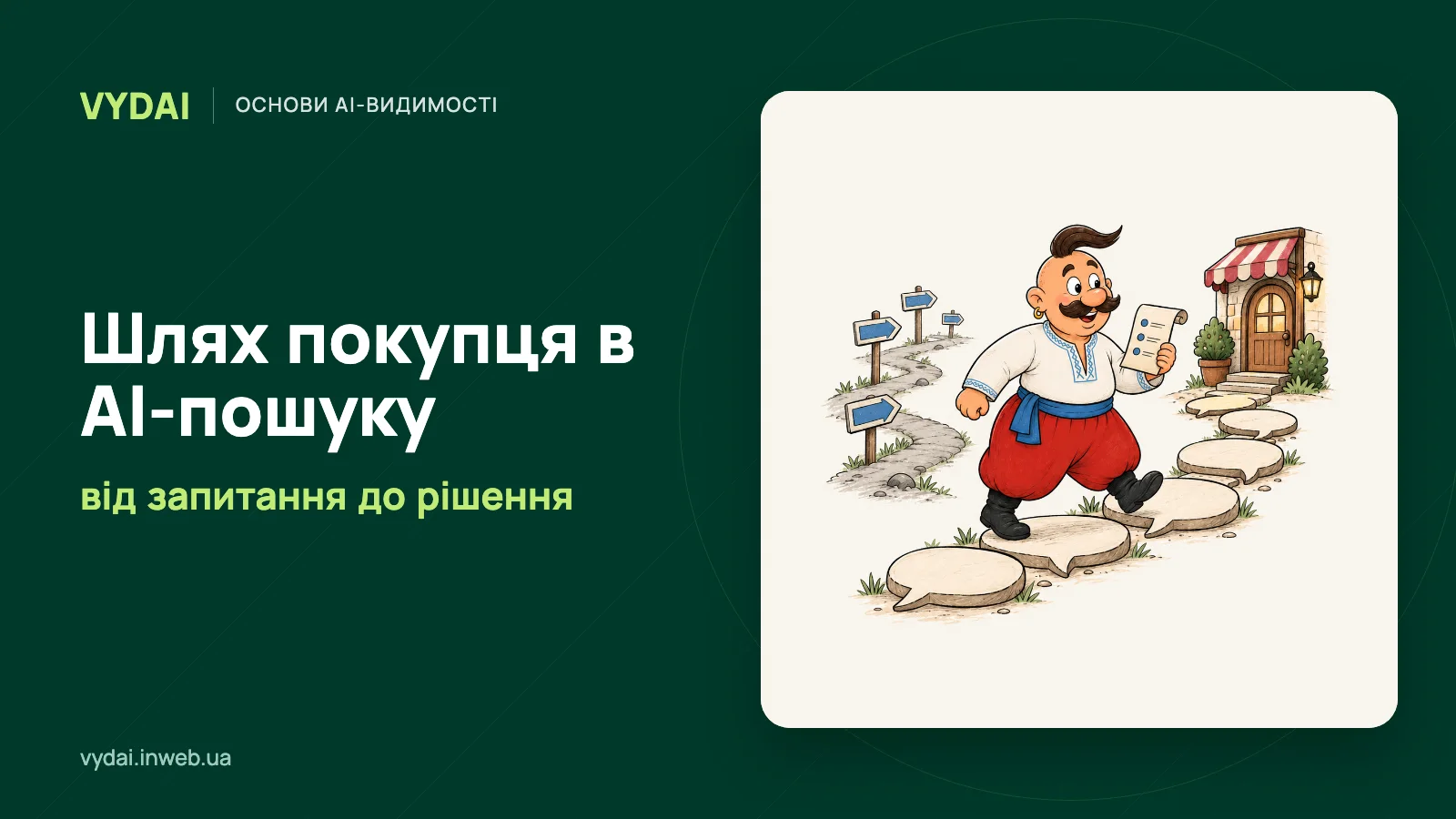 Козак іде до магазину стежкою з реплік діалогу