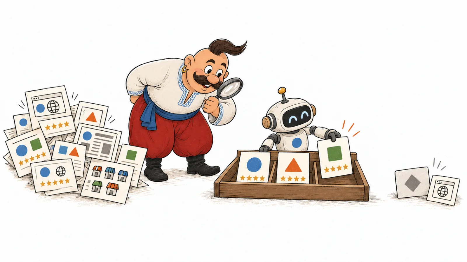 Kozak checks a brand mention against the sources in an AI answer